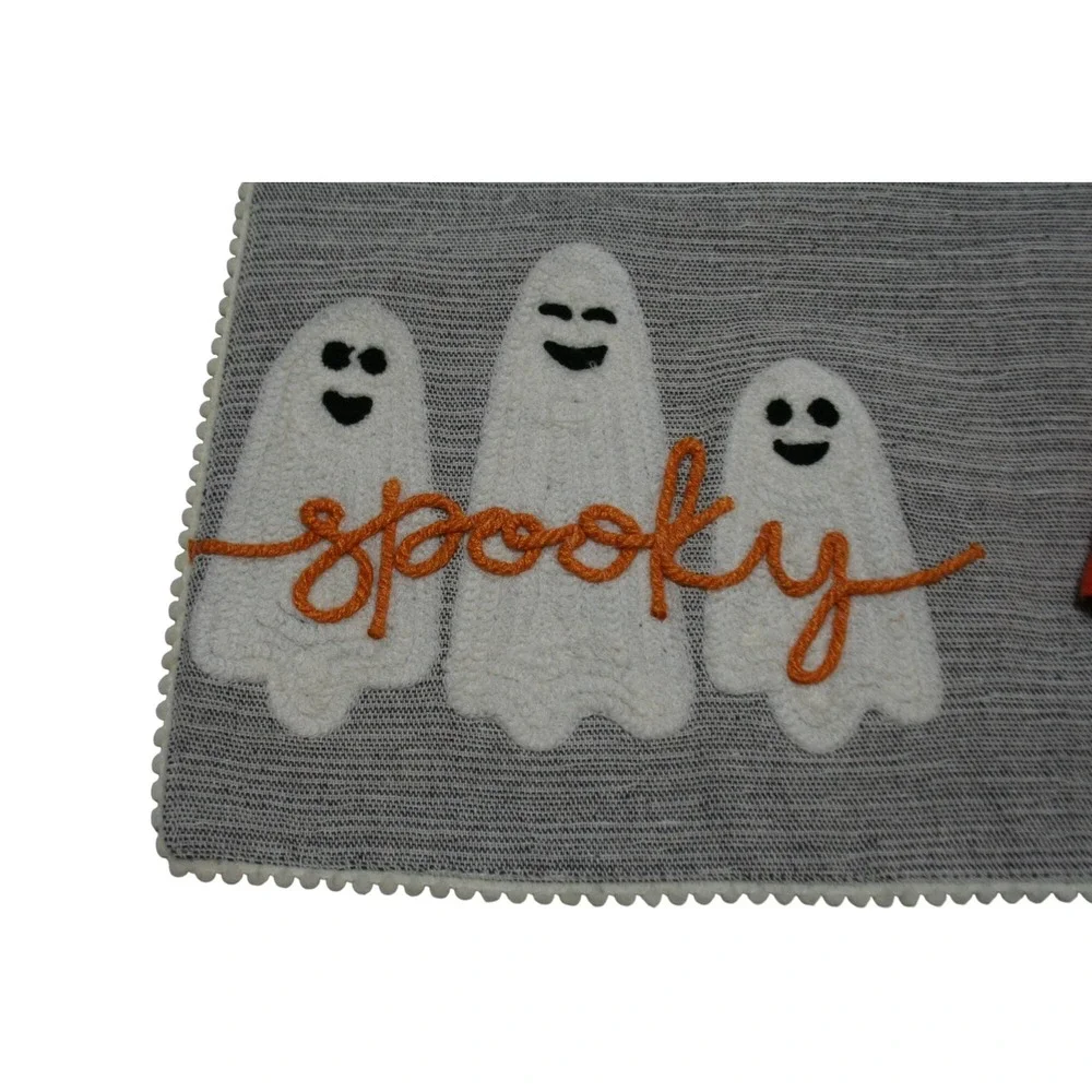 Max Studio Halloween Ghost Spooky Placemats + Napkins Set of 4 Party Decor